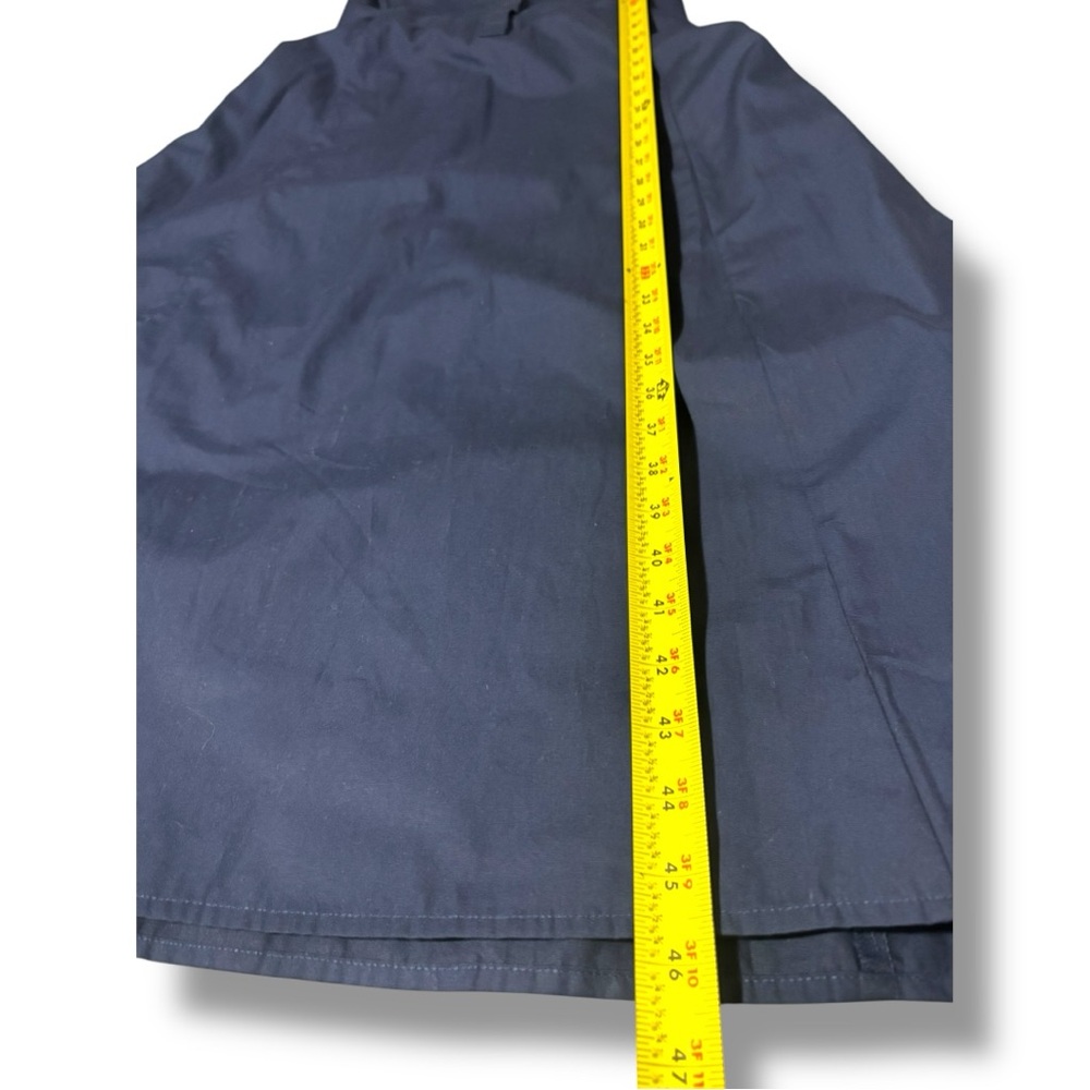 Banana Republic New W/ Tags Dark Blue Button Down Collared Tie Waist Midi Dress - Picture 9 of 16